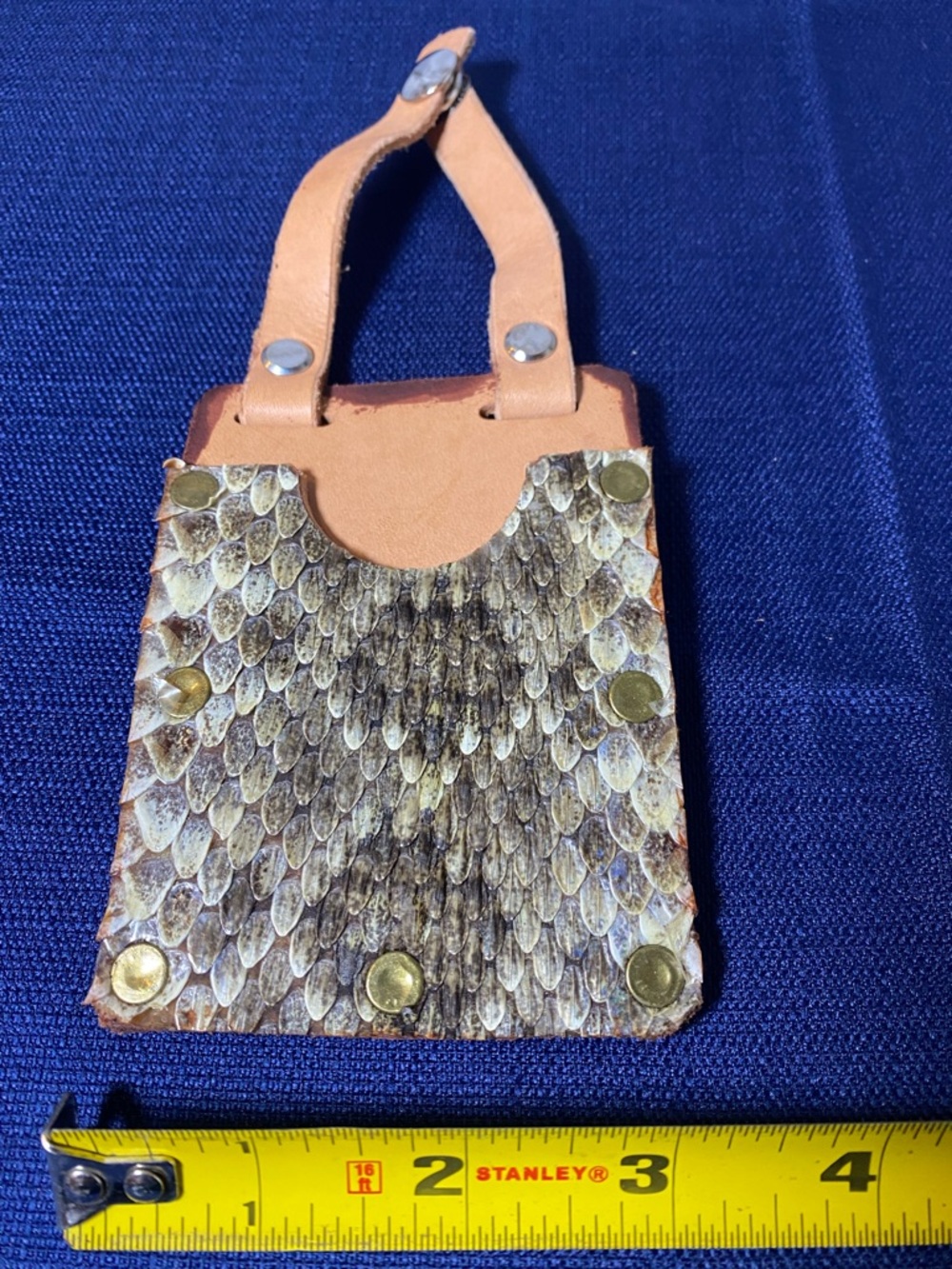 Handcrafted Rattlesnake Boot Wallet - Picture 3 of 8